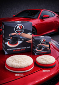 Autobrite Hybrid Wool Ultra Cut Polishing Pad 130/80mm DA Dual Action Car Polish